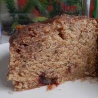 Steamed Dates Cake